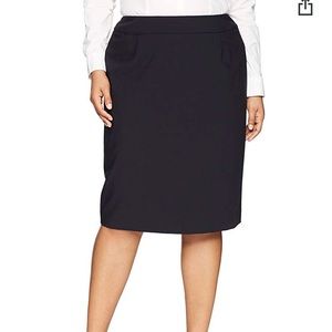 Brand New Calvin Klein Lux Straight Skirt
